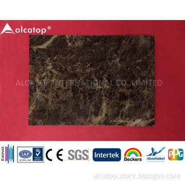 Building Curtain Wall New Materials Stone Finish Aluminum Sheet